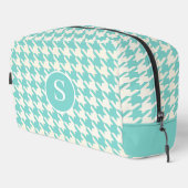 Houndstooth Robin Bleu & Blanc Imprimer Coupe Sac (Coin droit)