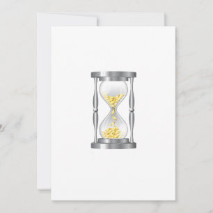 Hourglass met geld