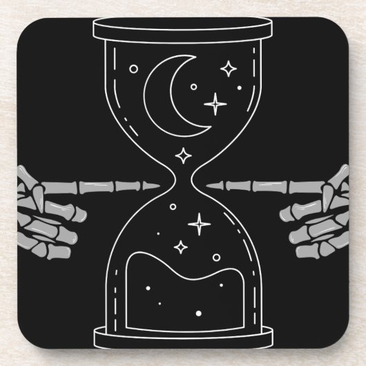 Hourglass of death onderzetter sets (Voorkant)
