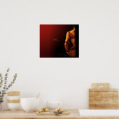 Hourglass Poster van Cheryl Daniels (Keuken)