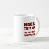 Hourra Cette Mug Sport Drôle (Devant droit)