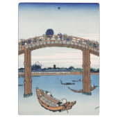 Housai Mount Fuji vanaf de brug onder Mannen Klembord (Achterkant)