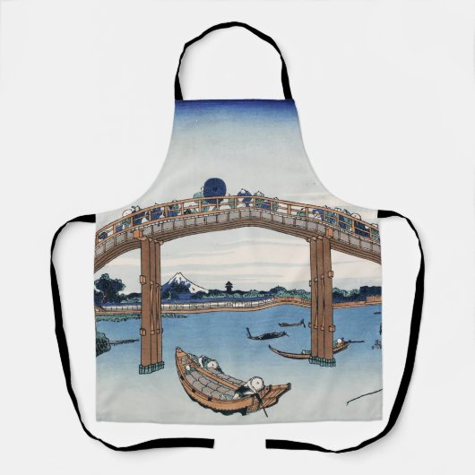 Housai Mount Fuji vanaf de brug onder Mannen Schort (Voorkant)