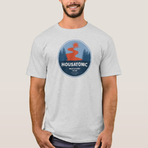 Housatonic Wild en Schilderachtig River Connecticu T-shirt