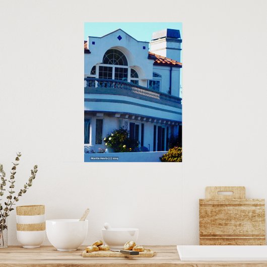 House Balcony Poster (Keuken)