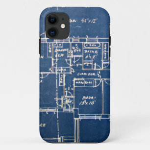 House Blueprints iPhone 11 Hoesje