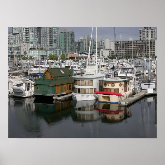 House Boats Poster (Voorkant)