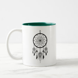 House Centipede Dream Catcher Tweekleurige Koffiemok