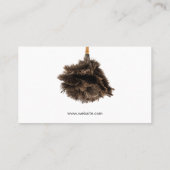 House Cleaner | Duster Visitekaartje (Achterkant)