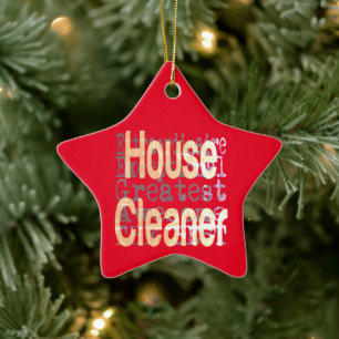 House Cleaner Extraordinaire Keramisch Ornament