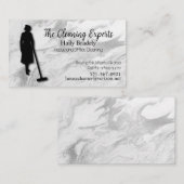House Cleaner Marble Visitekaartje (Voorkant / Achterkant)