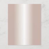 House Cleaning Housekeeping Service Roos Gold Flyer (Achterkant)