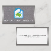 House Cleaning Icon | Maid Visitekaartje (Voorkant / Achterkant)