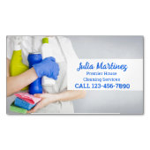 House Cleaning Magnetisch Visitekaartje (Voorkant)