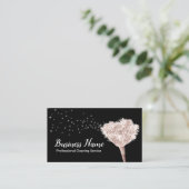 House Cleaning Maid Feather Duster Housekeeping Visitekaartje (Staand voorkant)