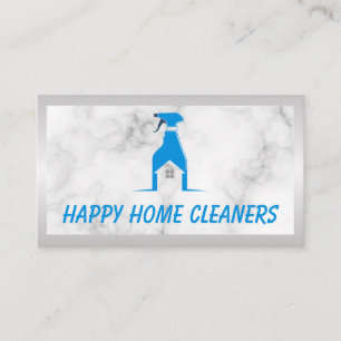 House Cleaning Maid Logo   Spuitwater Visitekaartje