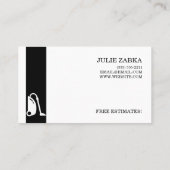 House Cleaning Maid Service Visitekaartje (Achterkant)