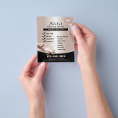 House Cleaning Service Professional Roos Gold Flyer (Hand)