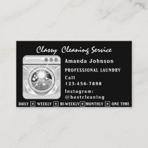 House Cleaning Services Start QR Code Logo Visitekaartje