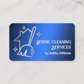 House Cleaning Visitekaartje (Voorkant)