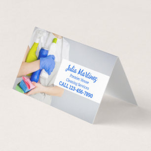 House Cleaning Visitekaartjes