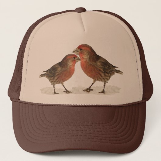 House Finches Trucker Pet (Voorkant)
