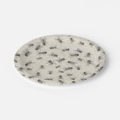 House Fly chaos Papieren Bordje (Gekanteld)