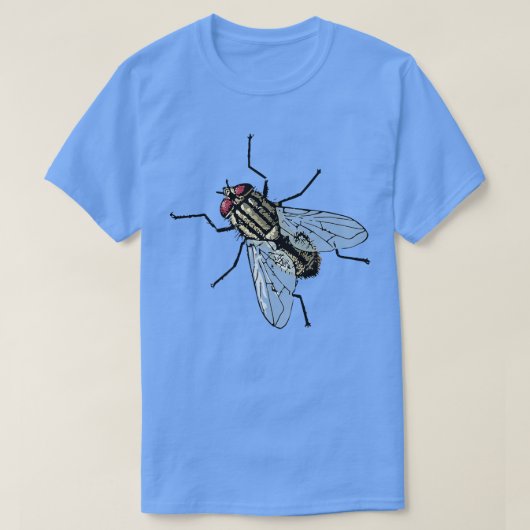 House Fly GraphicInsect Entymology T-shirt (Design voorkant)