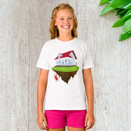 House For Sale Girls T-Shirt