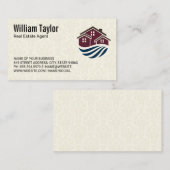 House Icon | Onroerend goed Visitekaartje (Voorkant / Achterkant)