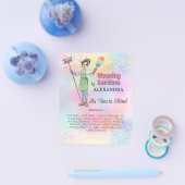 House Keeping Maid Cleaning Service Glitter Flyer (Enkel)