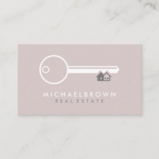 House Key Realtor Visitekaartje (Voorkant)