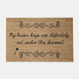 House Keys Deurmat