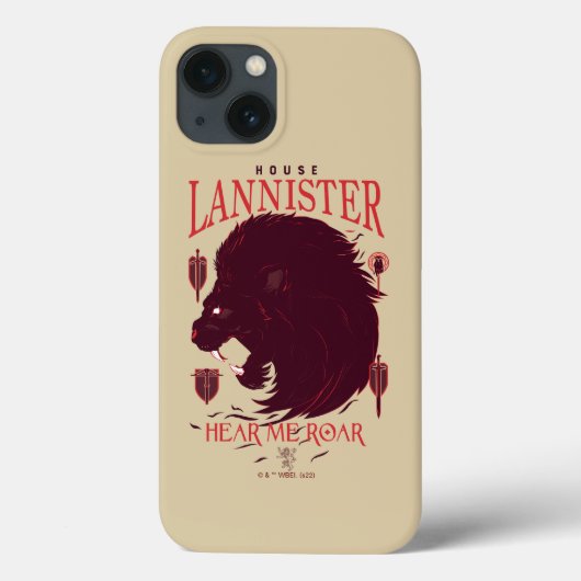House Lannister - Hear me Roar Case-Mate iPhone Case (Achterkant)