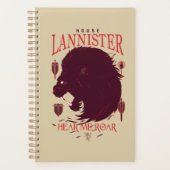 House Lannister - Hear me Roar Planner (Voorkant)