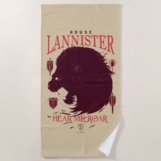House Lannister - Hear me Roar Strandlaken