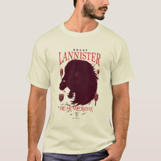 House Lannister - Hear me Roar T-shirt