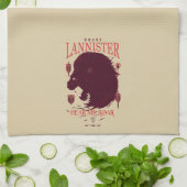 House Lannister - Hear me Roar Theedoek (Gevouwen)