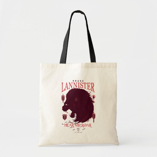 House Lannister - Hear me Roar Tote Bag (Voorkant)