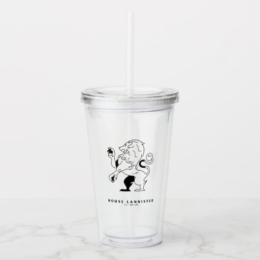 House Lannister Icon Acryl Drinkbeker (Voorkant)