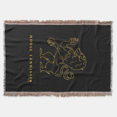 House Lannister Icon Deken (Voorkant)