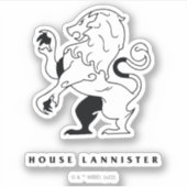 House Lannister Icon Sticker (Voorkant)