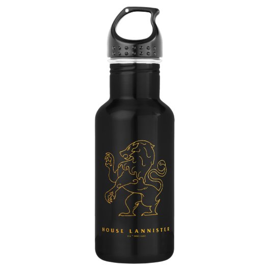 House Lannister Icon Waterfles (Voorkant)