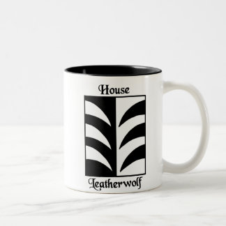 House Leatherwolf Tweekleurige Koffiemok