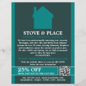 House Logo, Chimney Sweeping Service Flyer (Voorkant)