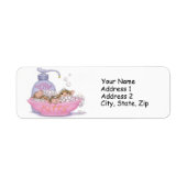 House-Mouse Design® Adresetiketten Etiket (Voorkant)