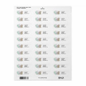 House-Mouse Design® Adresetiketten Etiket (Full Sheet)