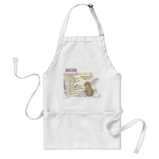 House-Mouse Design® - Apron Standaard Schort (Voorkant)
