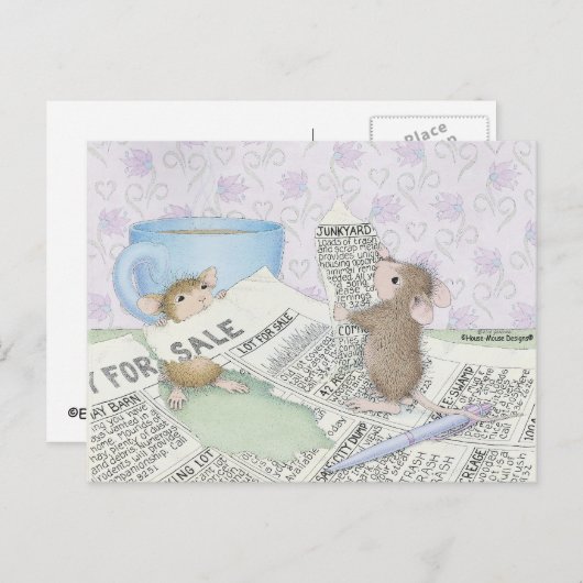 House-Mouse Design® Briefkaart (Voorkant / Achterkant)