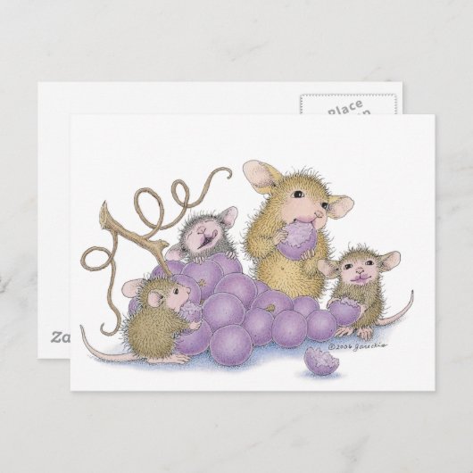 House-Mouse Design® - Briefkaart (Voorkant / Achterkant)